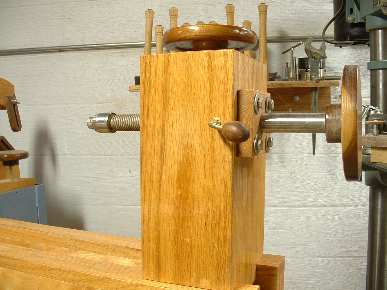 Homebuilt Wood Lathe