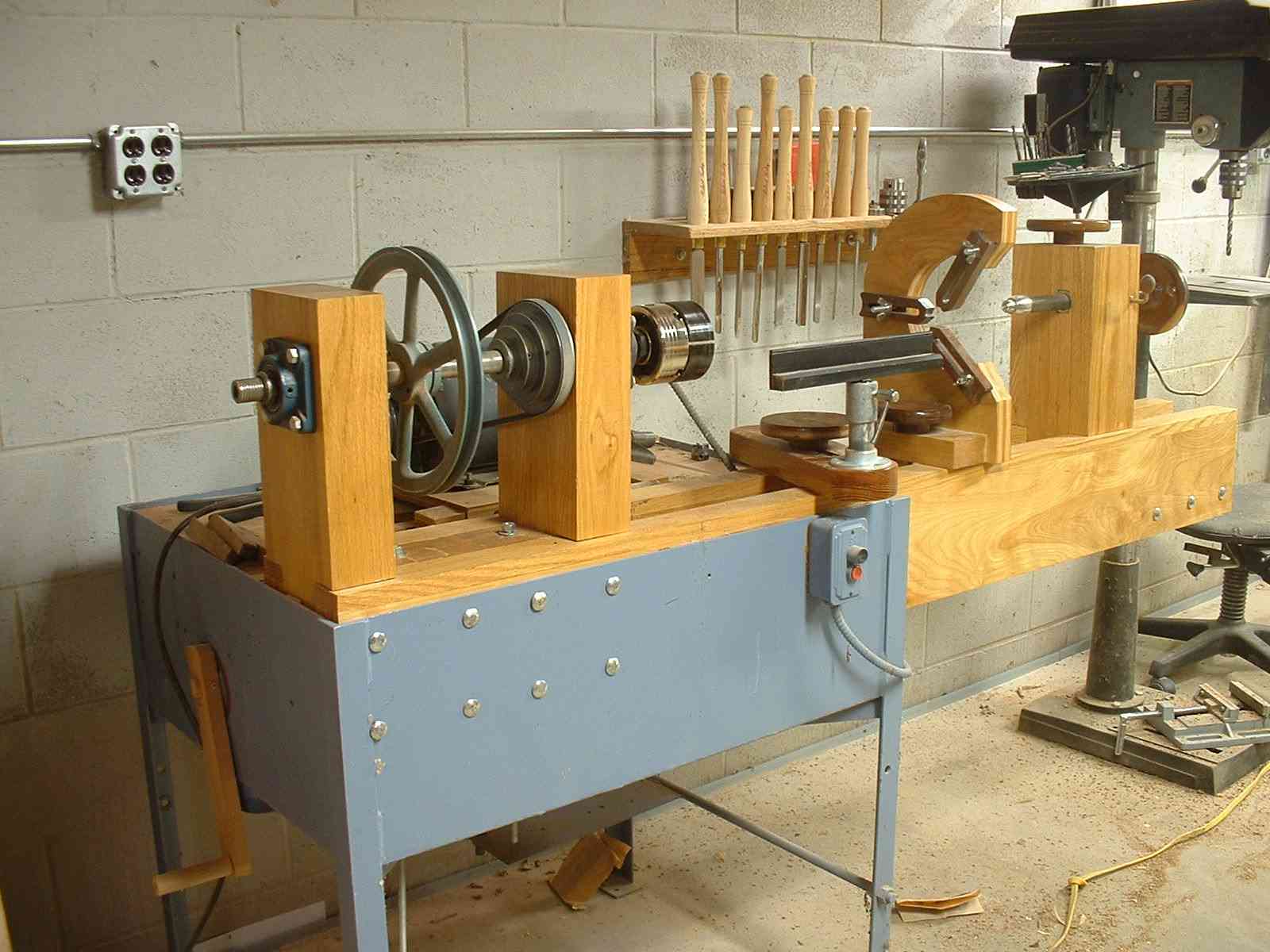 Homemade Wood Lathe Tool Plans Free Download PDF ...